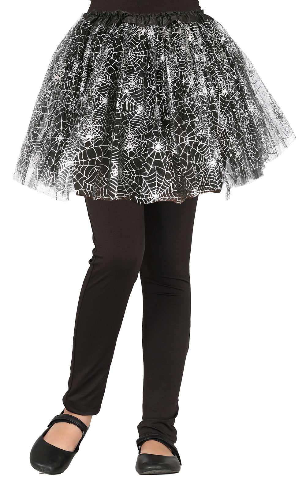 Kinder Tutu mit Spinnenweben 30 cm – Halloween & Kostüm
