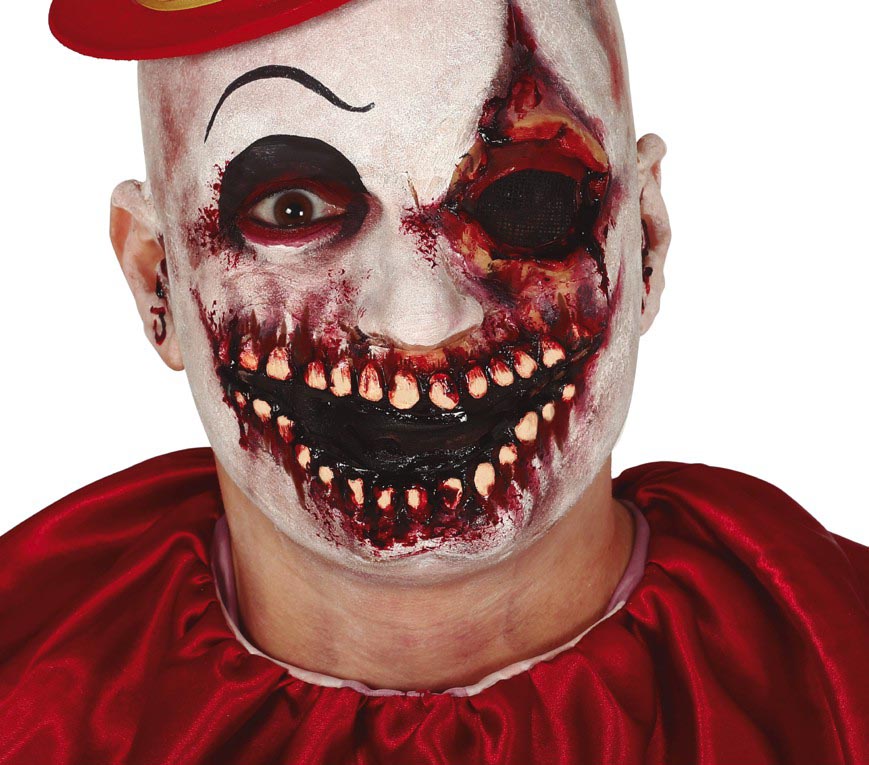 Latex Narbe am Mund – 15 cm Horror Wunde für Halloween