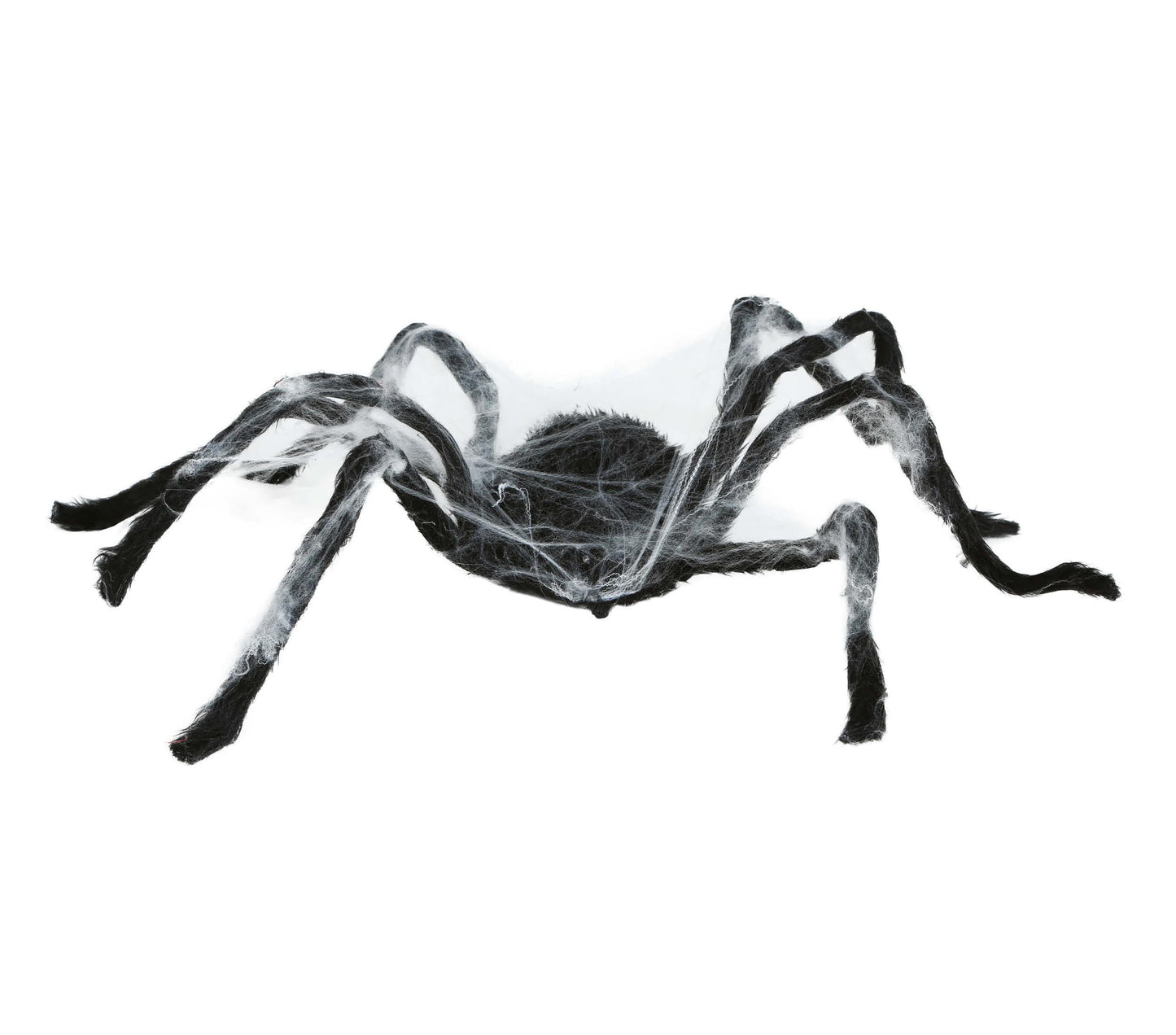 Gehende Halloween-Spinne – 80 cm mit Licht, Ton & Bewegung