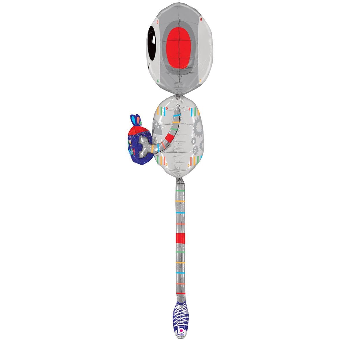XXL Ballon – Special Delivery Robot Folienballon 66x157x37 cm