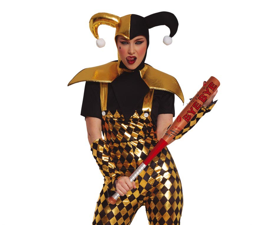 Baseballschläger „Clown“ – 73 cm Horror Requisite für Halloween