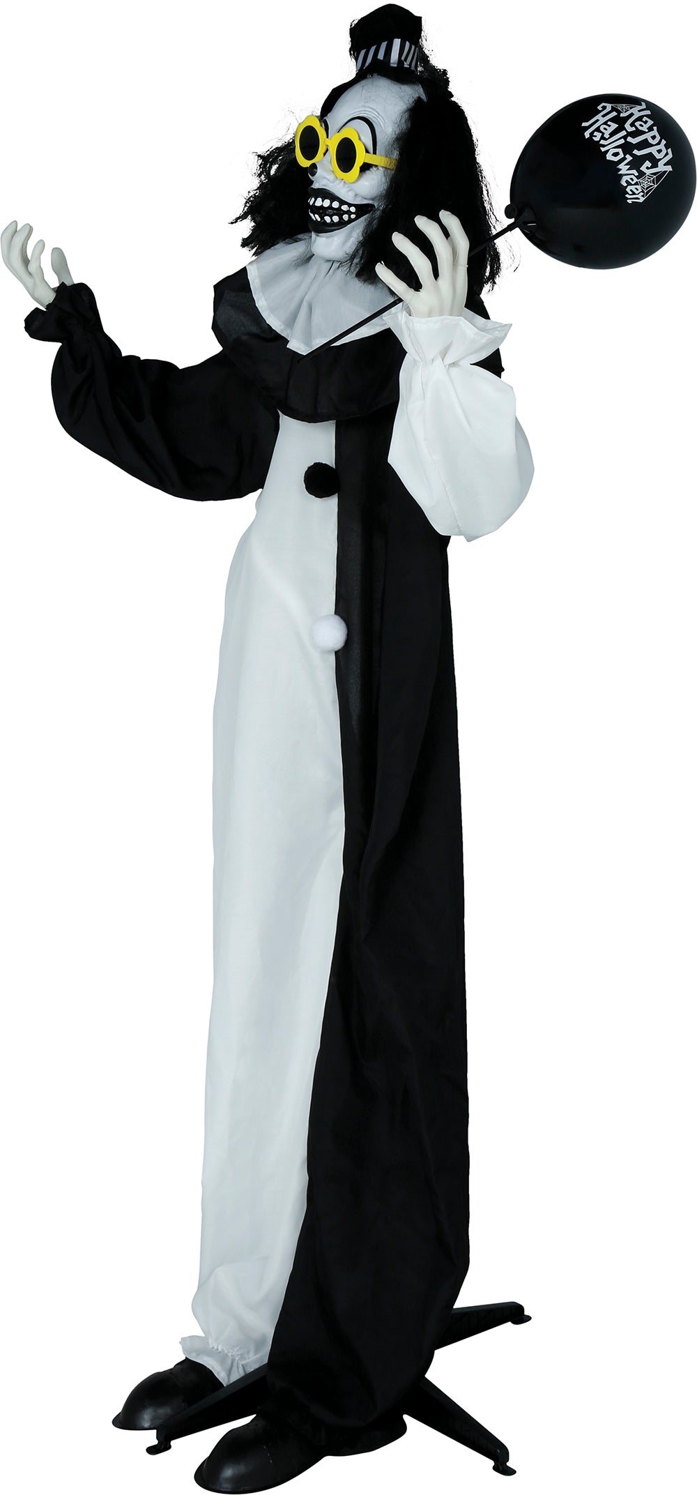 Terrorific Horror Clown Dekofigur 170 cm – mit Licht, Sound & Bewegung