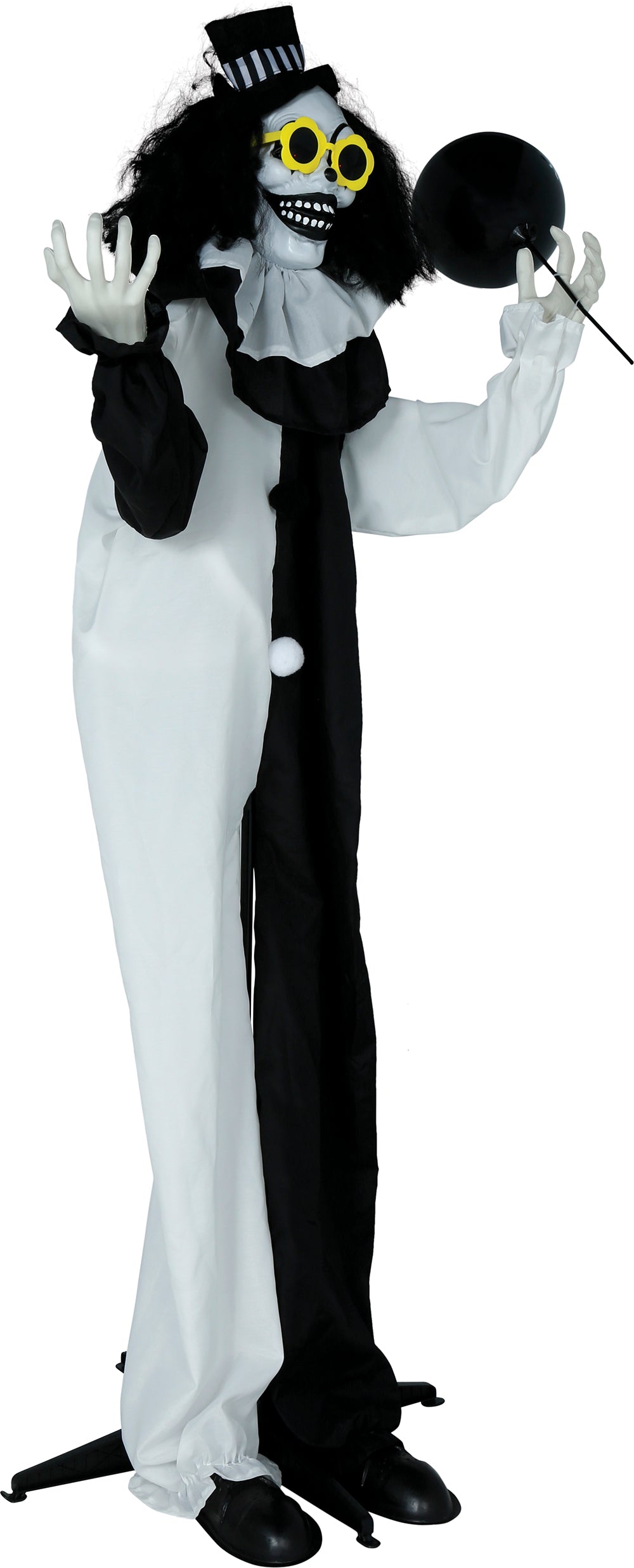 Terrorific Horror Clown Dekofigur 170 cm – mit Licht, Sound & Bewegung