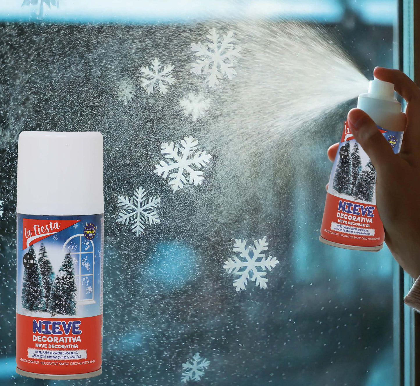 Schneespray 150 ml – Dekoschnee in der Sprühflasche