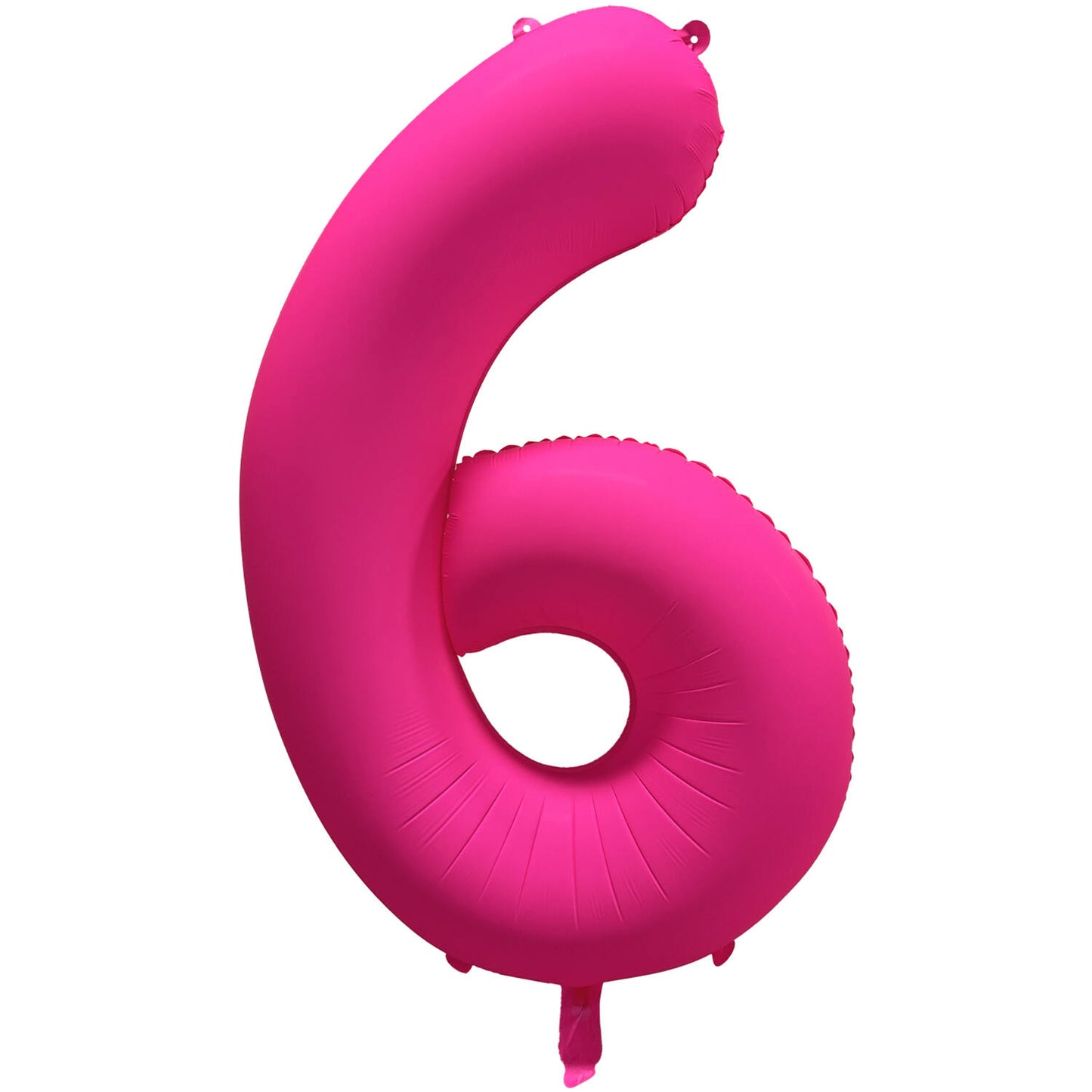 Folienballon Zahl - Neon Pink - 86 cm