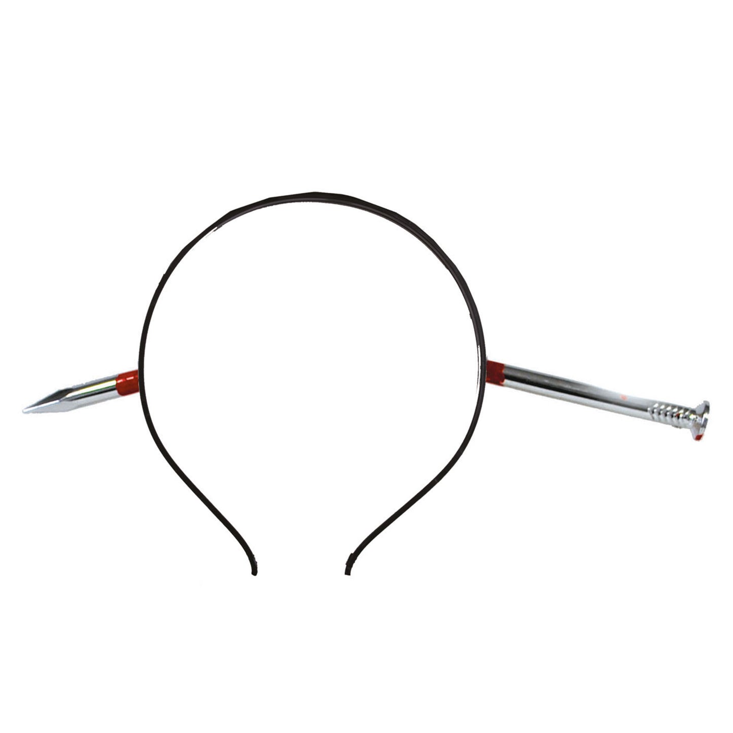 Halloween Gag „Nagel durch den Kopf“ – Blutiges Horror-Accessoire