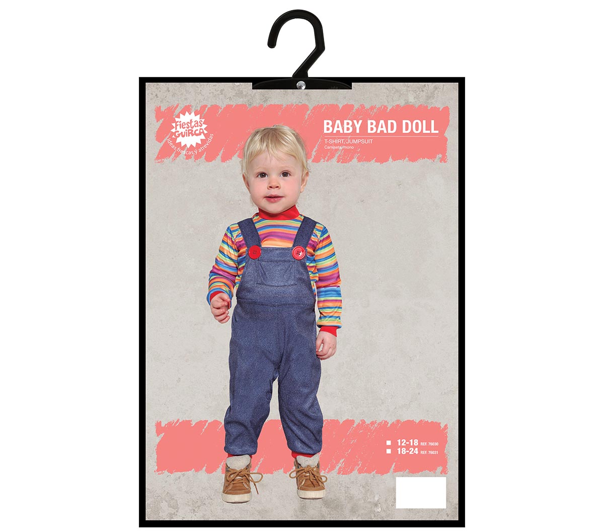 Killer Puppe Kostüm – Gruseliges Halloween Outfit für Kinder