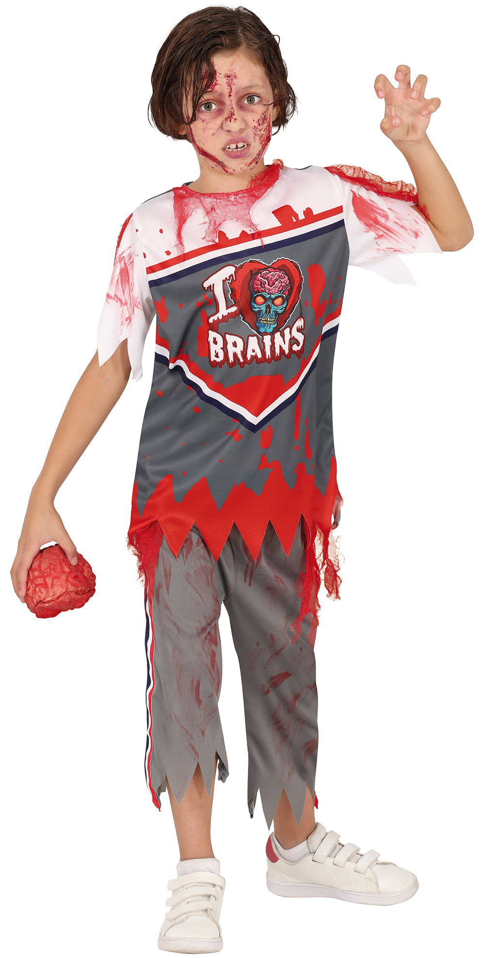 Zombie Quarterback Kinderkostüm – Gruseliges Halloween Outfit für kleine Football-Fans