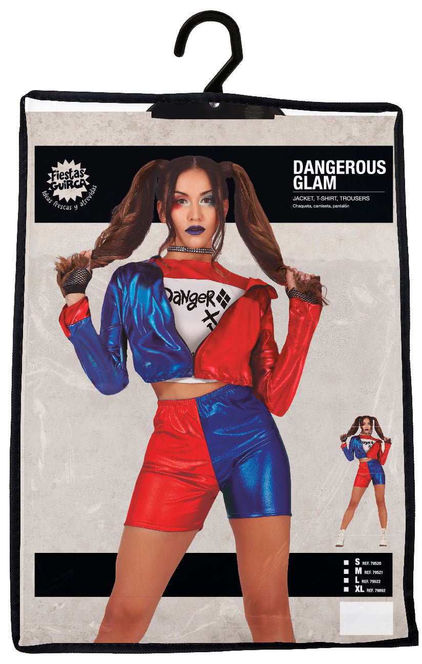 Harlekin Kostüm metallic – Glänzender Auftritt zu Halloween & Karneval