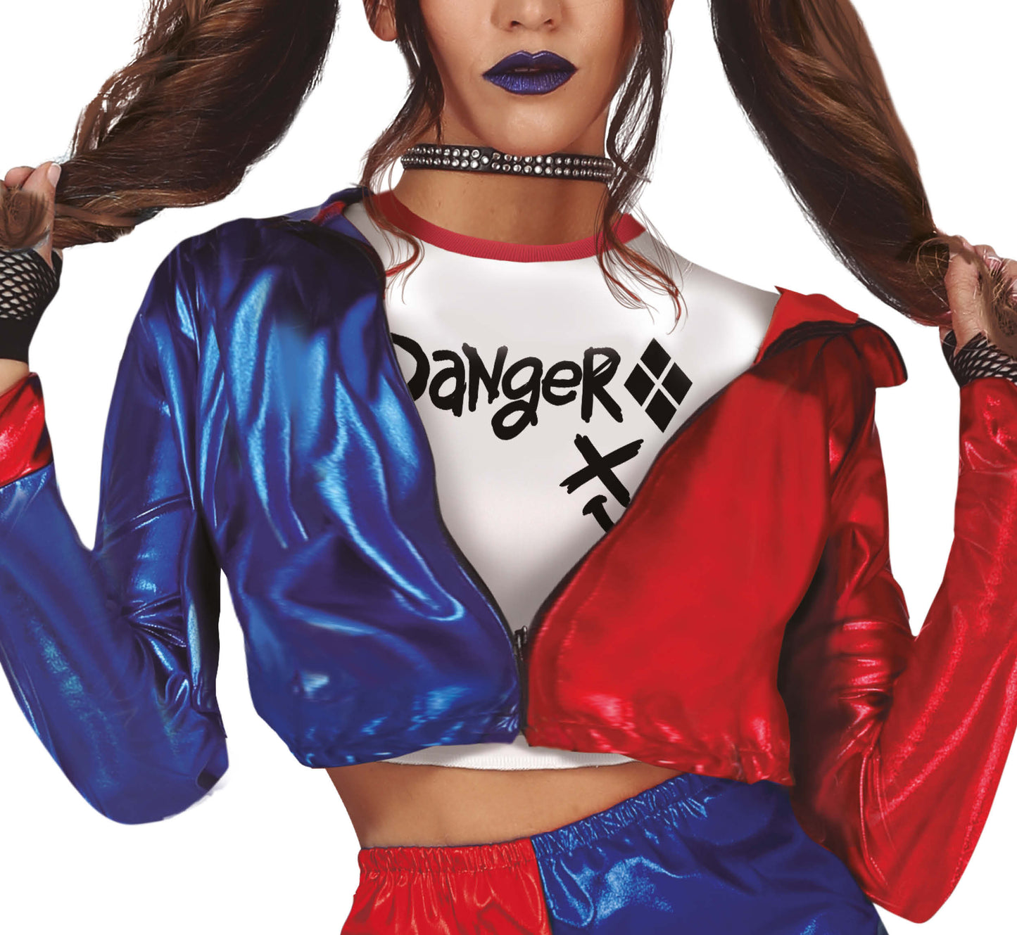 Harlekin Kostüm metallic – Glänzender Auftritt zu Halloween & Karneval