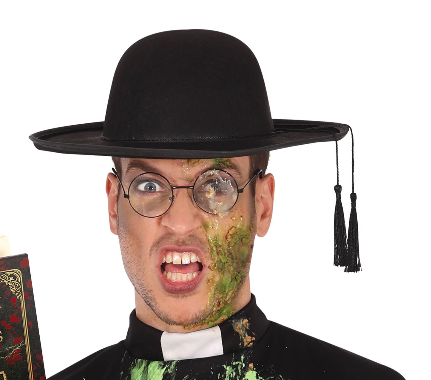 Dämonischer Exorzist Kostüm – Horror Outfit für Halloween & Gruselpartys