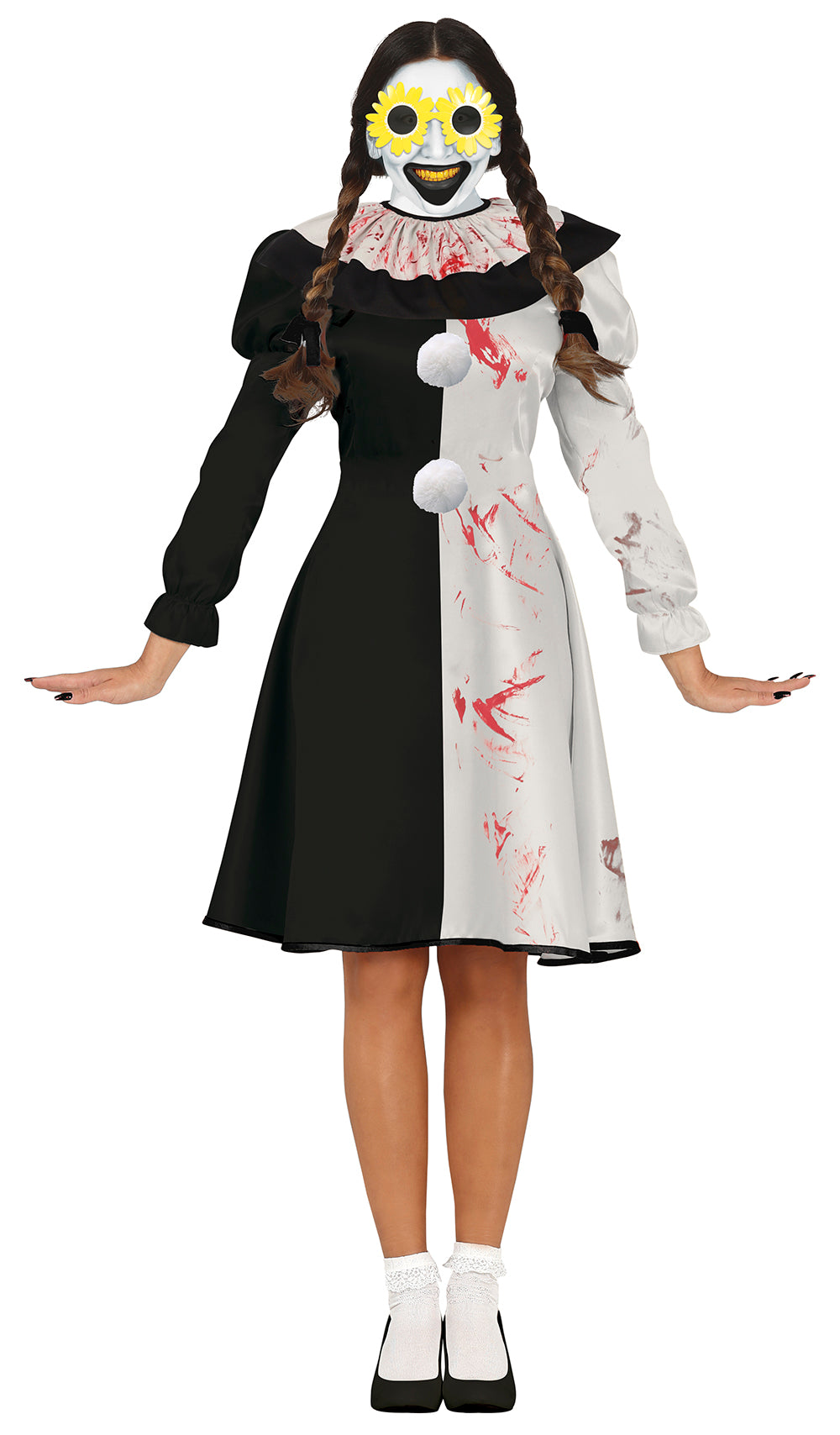 Terrorizer Clown Kostüm für Damen – Gruseliges Halloween