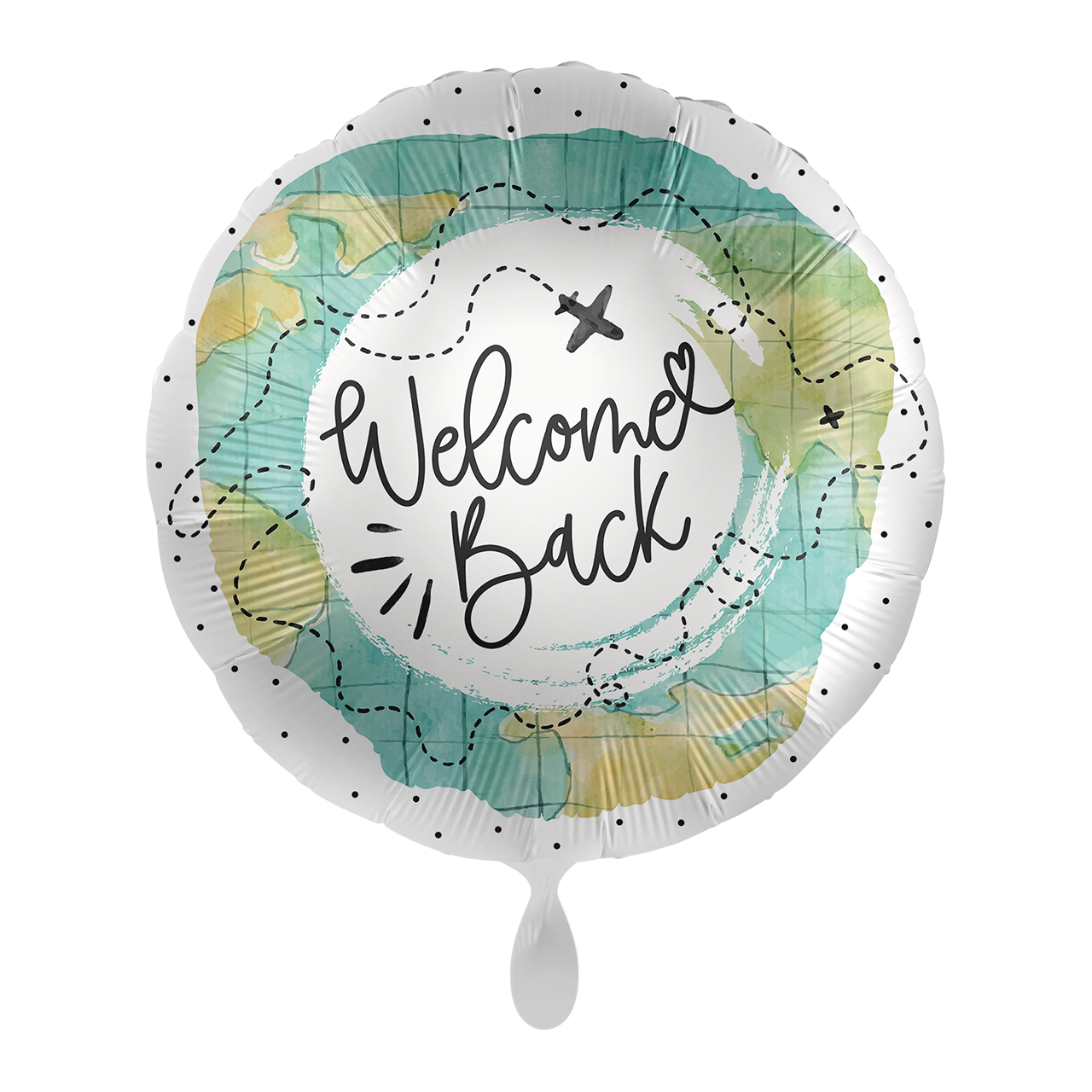 Folienballon – Welcome Back! Ø 45 cm