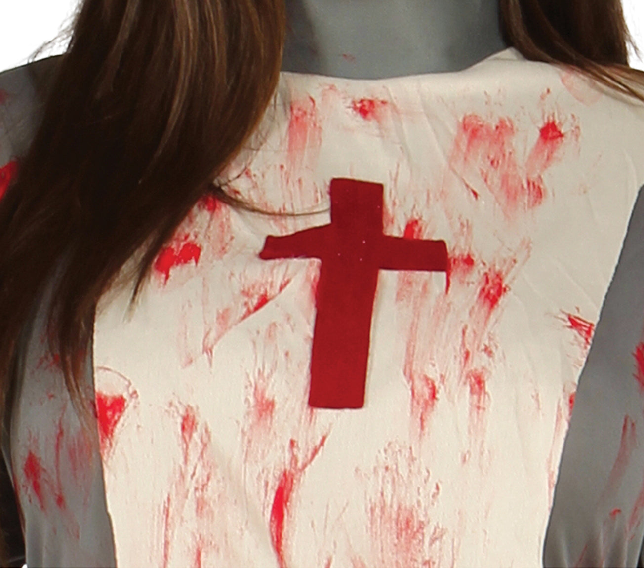 Blutiges Vintage Krankenschwester Kostüm für Damen – Horror-Outfit