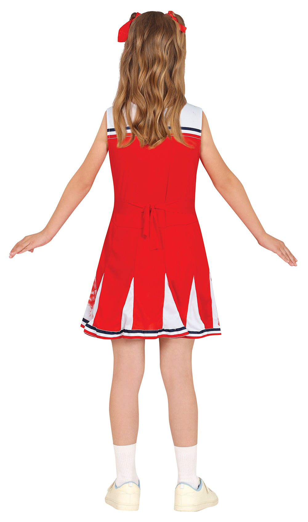 Zombie Cheerleader Kinderkostüm – Gruseliges Halloween Outfit für kleine Cheerleader