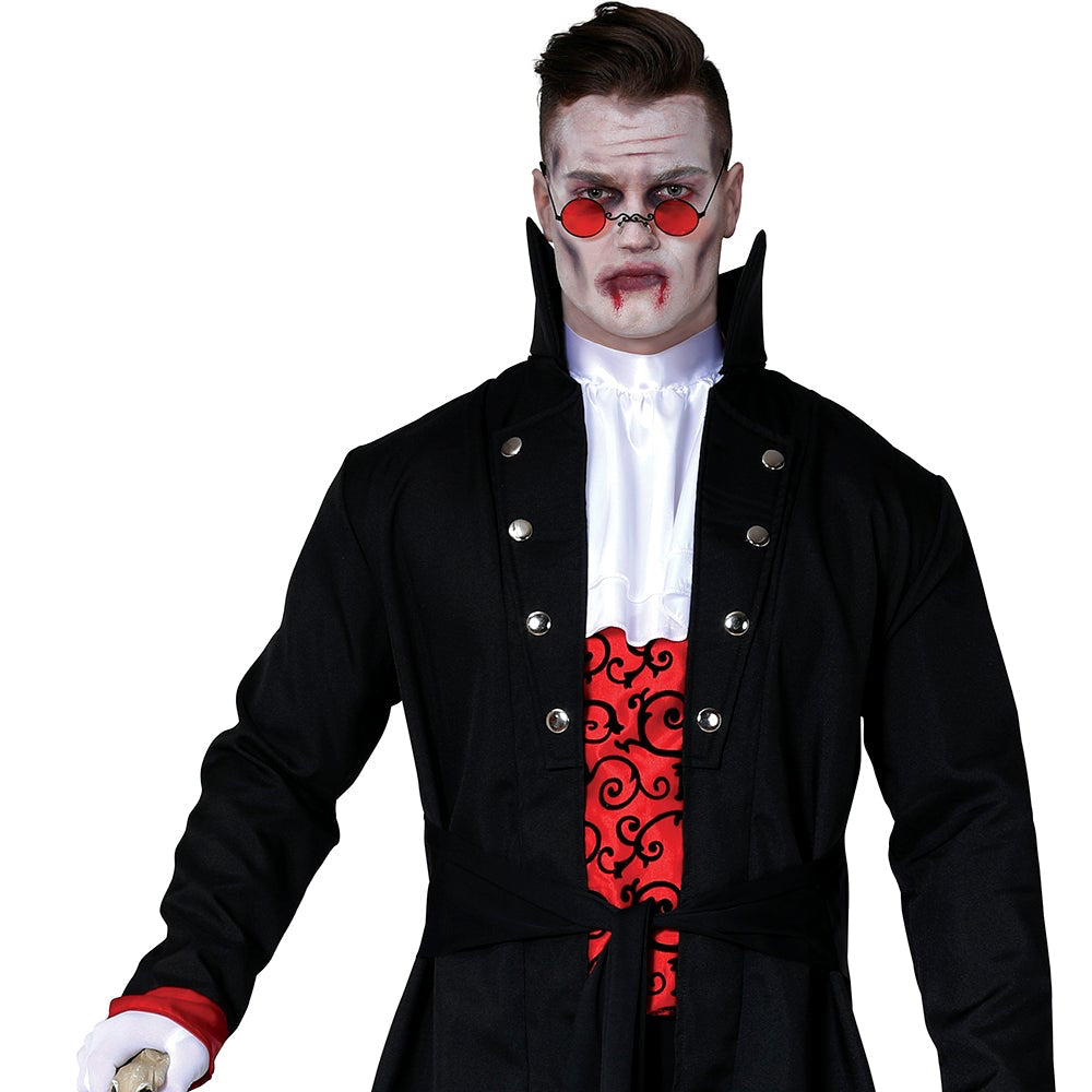 Elegantes Vampir Gentleman Kostüm für Herren – Halloween