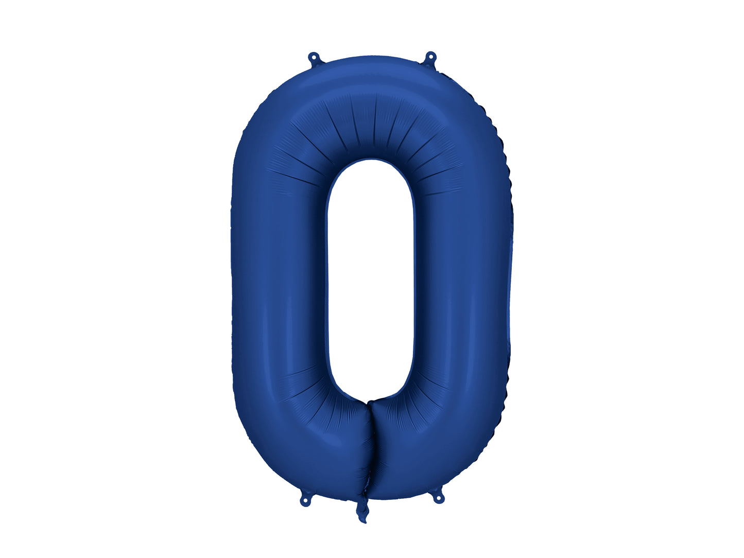 Folienballon Zahl - Marineblau - 86 cm