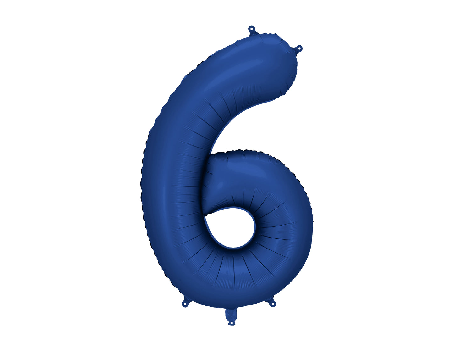 Folienballon Zahl - Marineblau - 86 cm