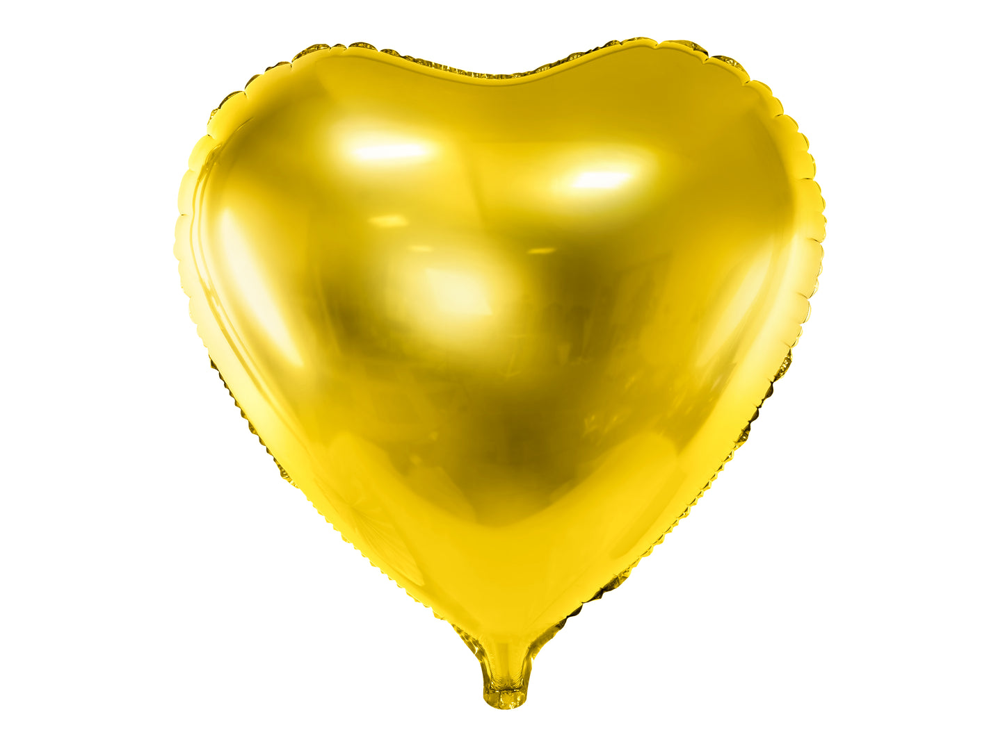 Folienballon Herz – 45 cm, Grün