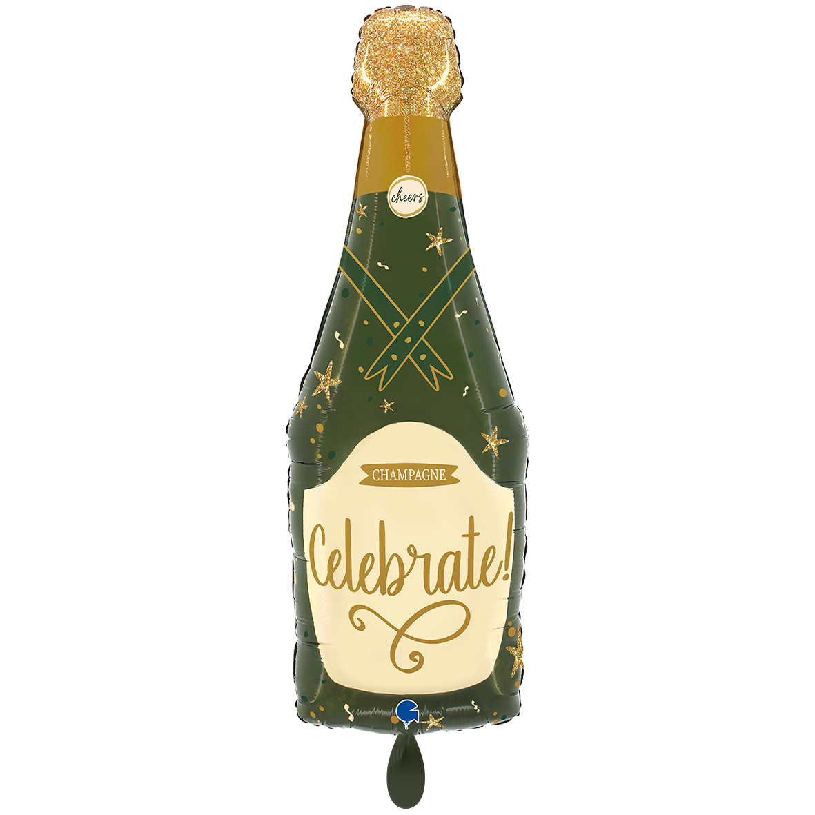 Ballon – Champagne Celebrate Folienballon 31x94 cm