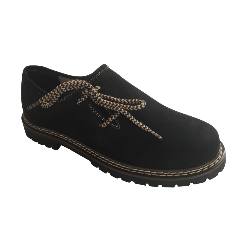 Trachtenschuhe Herren – schwarz, klassisch