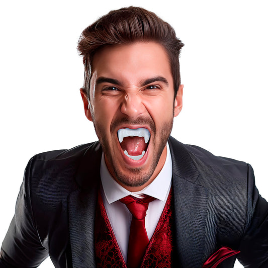 Vampirzähne für Halloween – Eckzähne für Kinder & Erwachsene