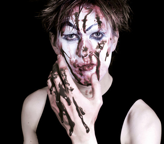 Schwarzes Kunstblut Spray – Zombie & Horror Bluteffekt