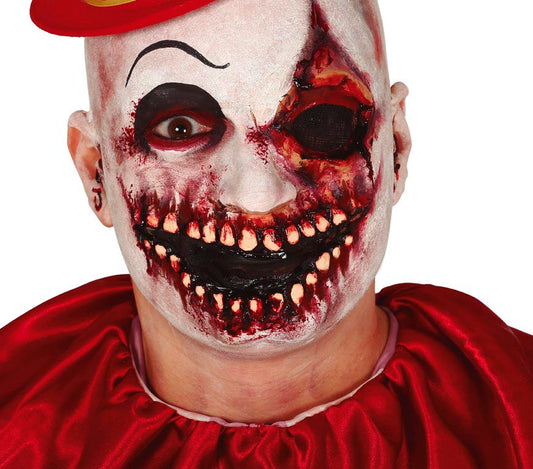 Latex Narbe am Mund – 15 cm Horror Wunde für Halloween