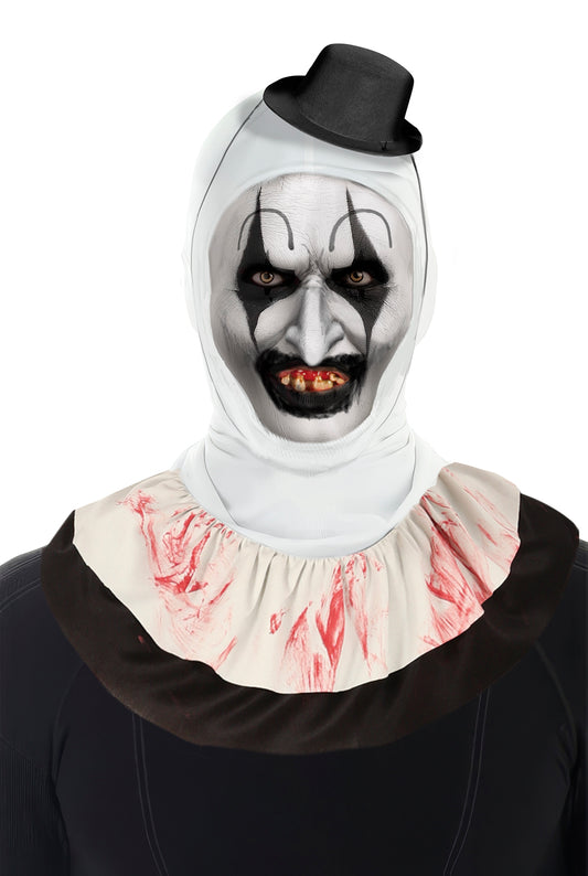 Terror Clown Set – mit Kapuze, Schminke & Zähnen
