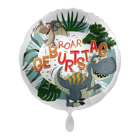 Ballon – Dinosaur Birthday Folienballon Ø 45 cm