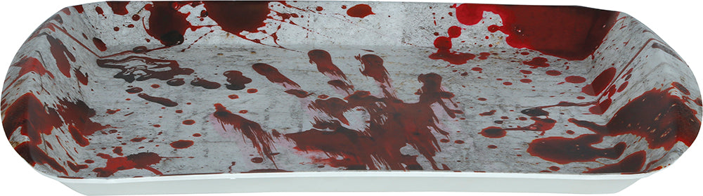 Halloween Tablett mit Blutflecken – 29x15x3,5 cm