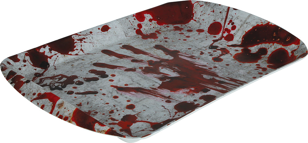 Halloween Tablett mit Blutflecken – 29x15x3,5 cm