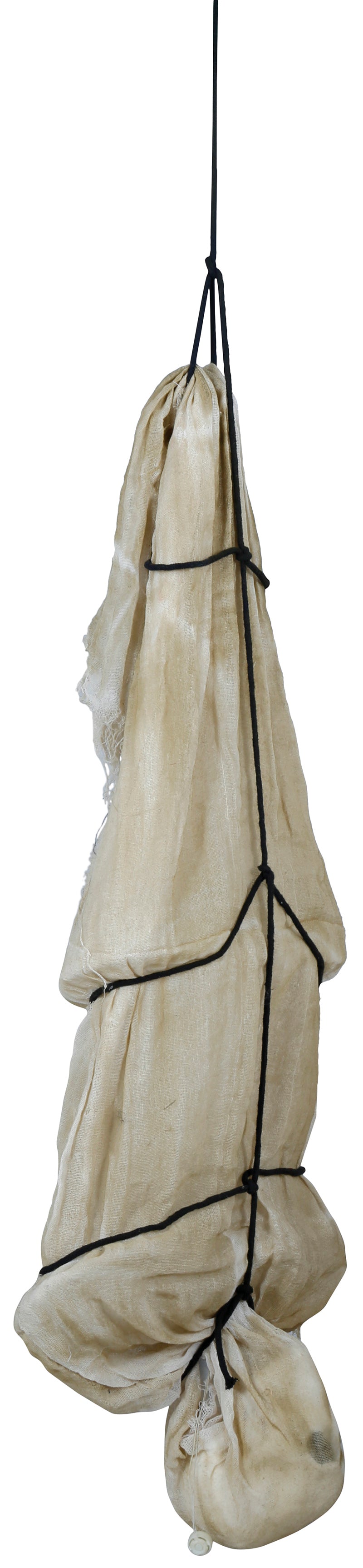 Hängefigur Leiche im Sack 170 cm – mit Licht, Sound & Bewegung