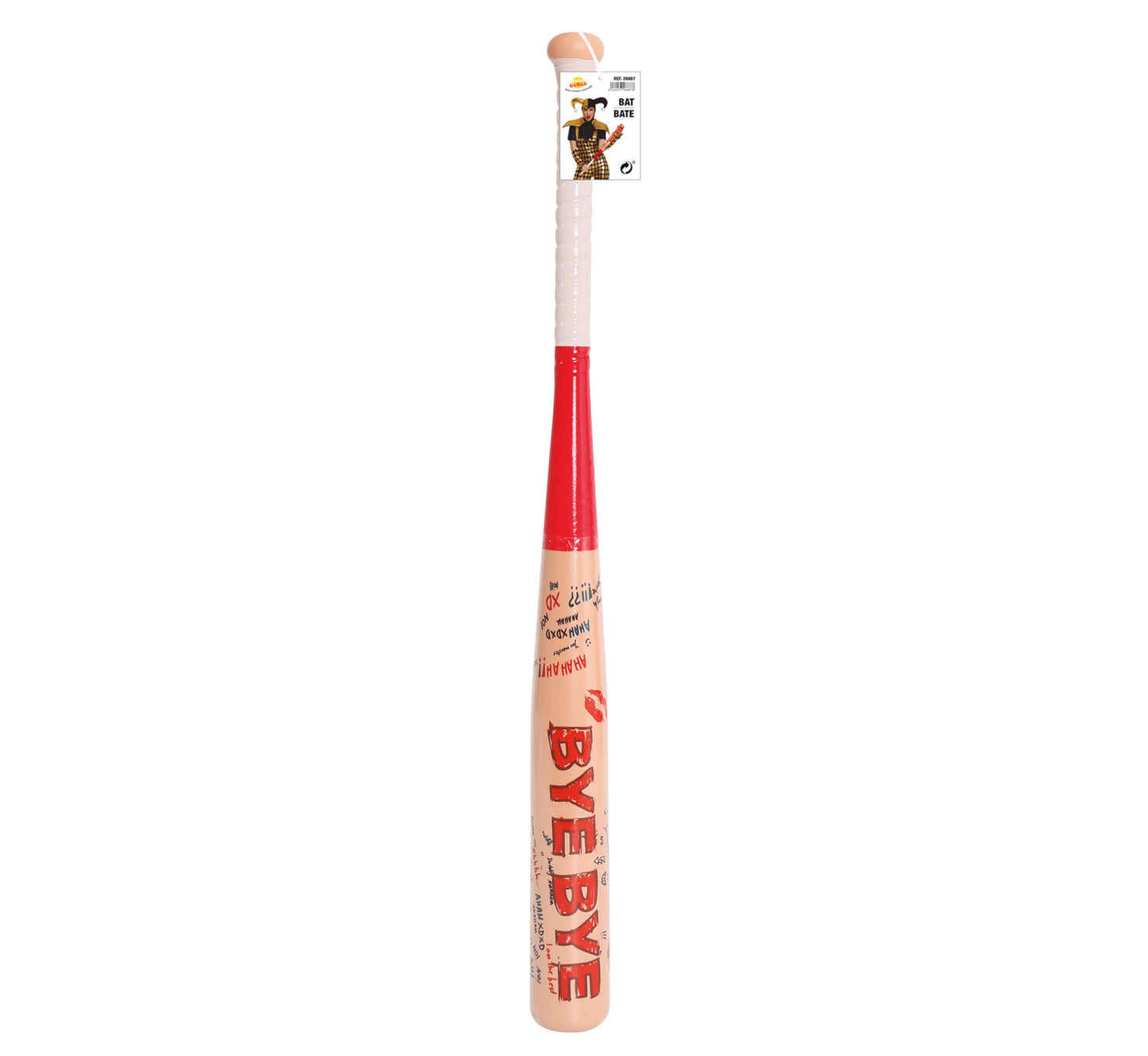 Baseballschläger „Clown“ – 73 cm Horror Requisite für Halloween