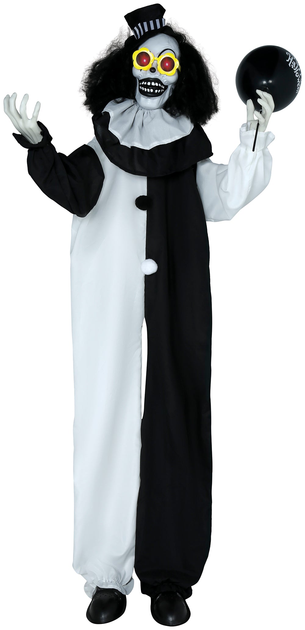 Terrorific Horror Clown Dekofigur 170 cm – mit Licht, Sound & Bewegung