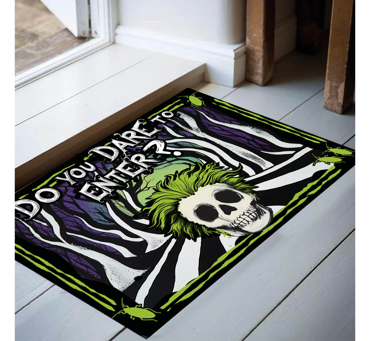 Halloween Fußmatte 60x40 cm – Gruseliger Eingang für dein Zuhause