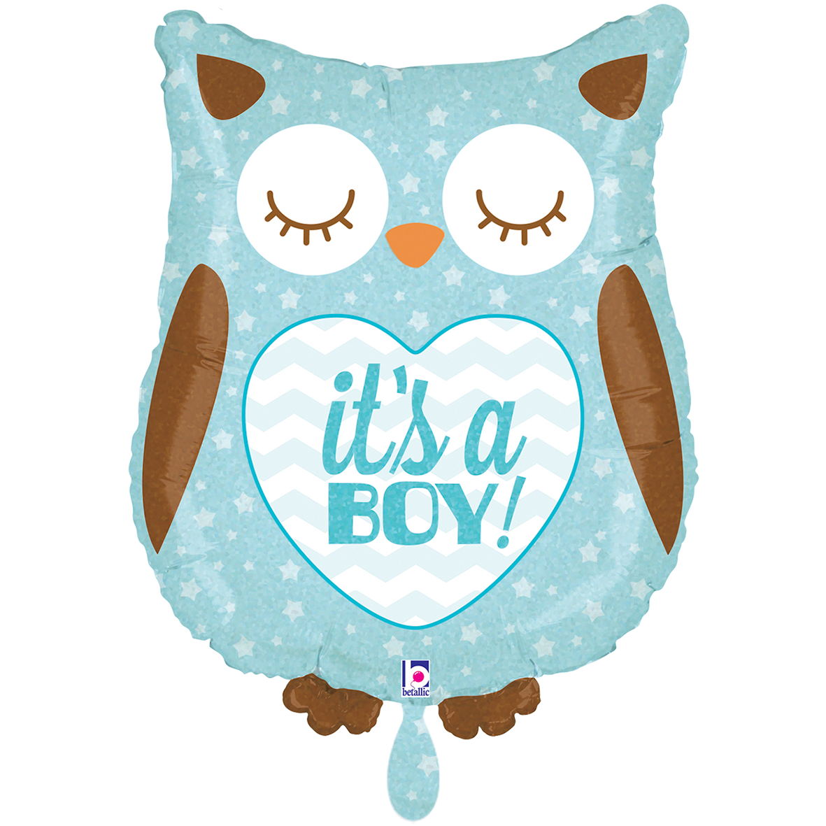 XXL Folienballon – Baby Owl „It’s a Girl“ /„It’s a Boy“