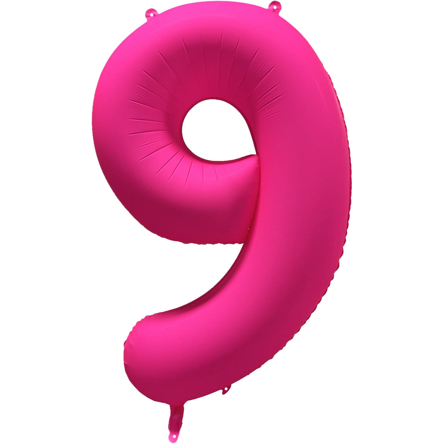 Folienballon Zahl - Neon Pink - 86 cm
