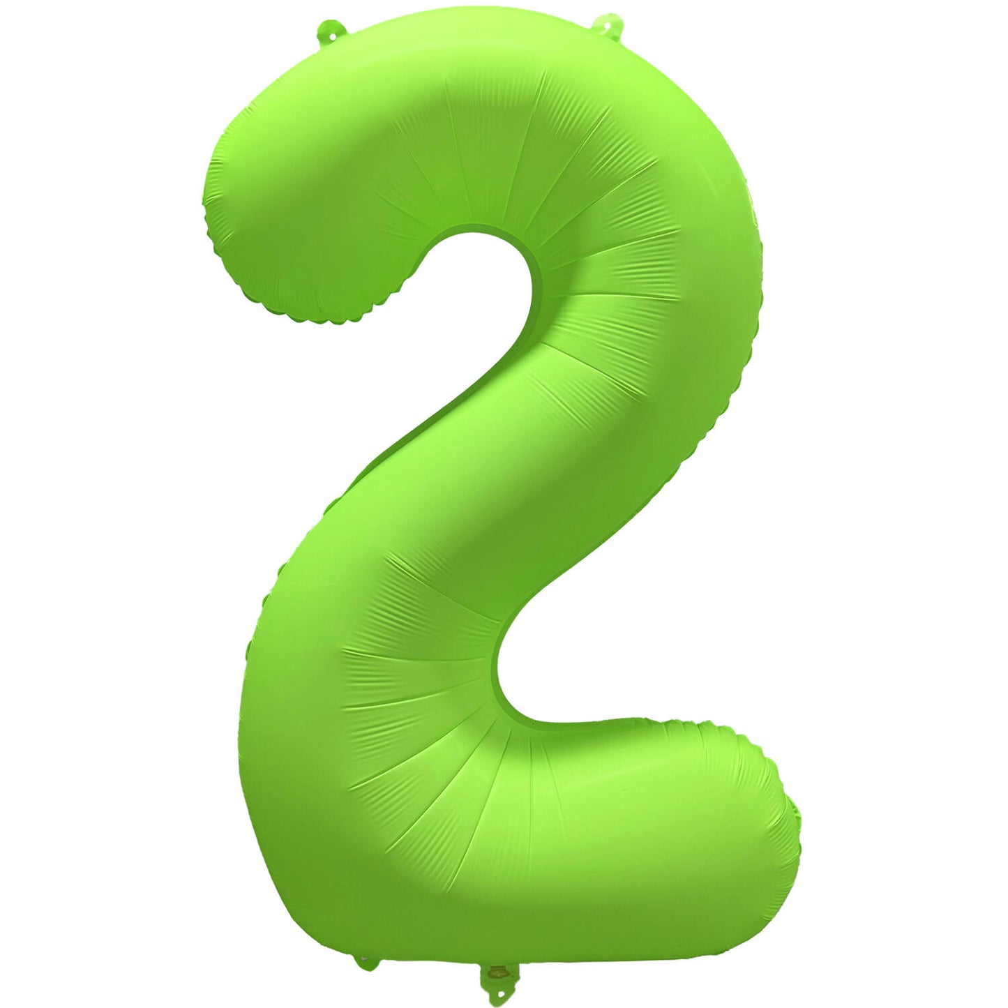 Folienballon Zahl - Neon Grün - 86 cm