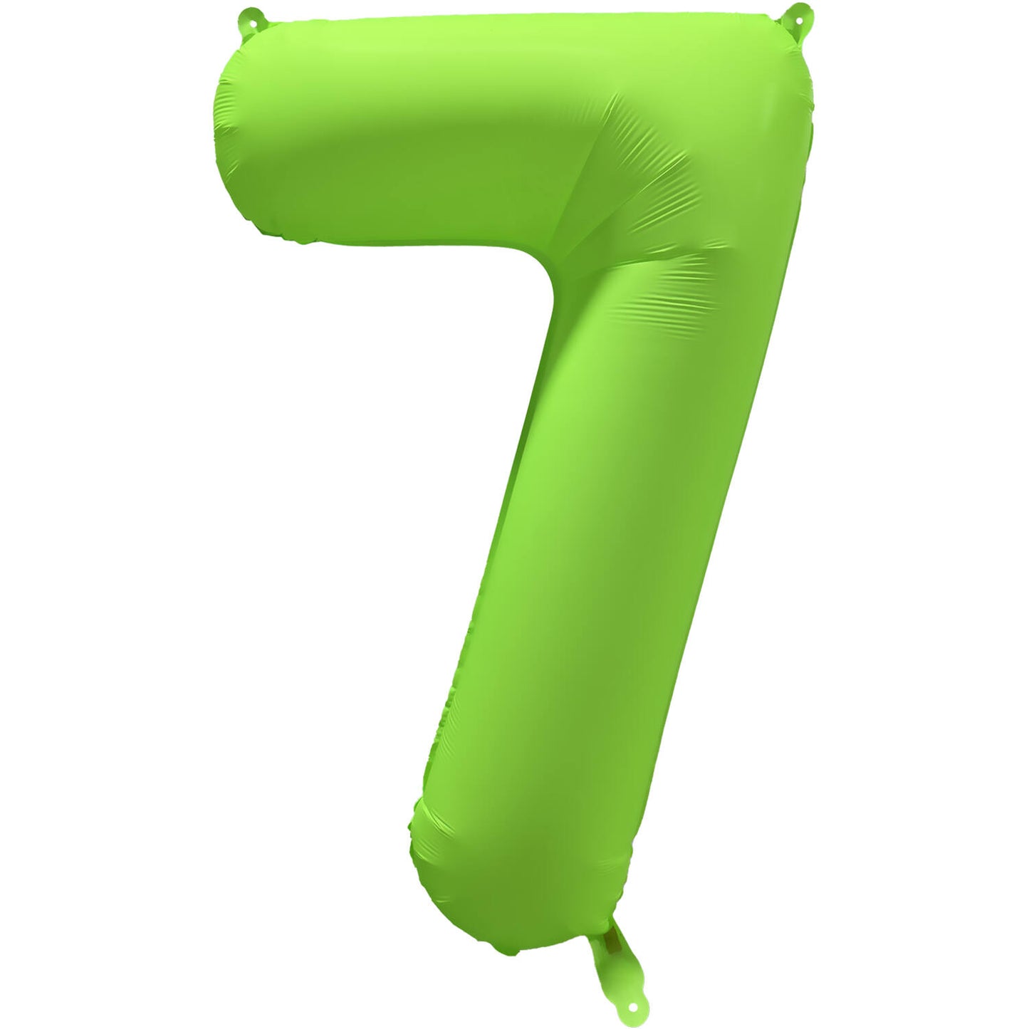 Folienballon Zahl - Neon Grün - 86 cm