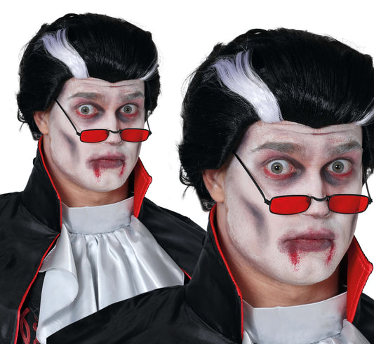 Vampir-Perücke für Herren – Halloween