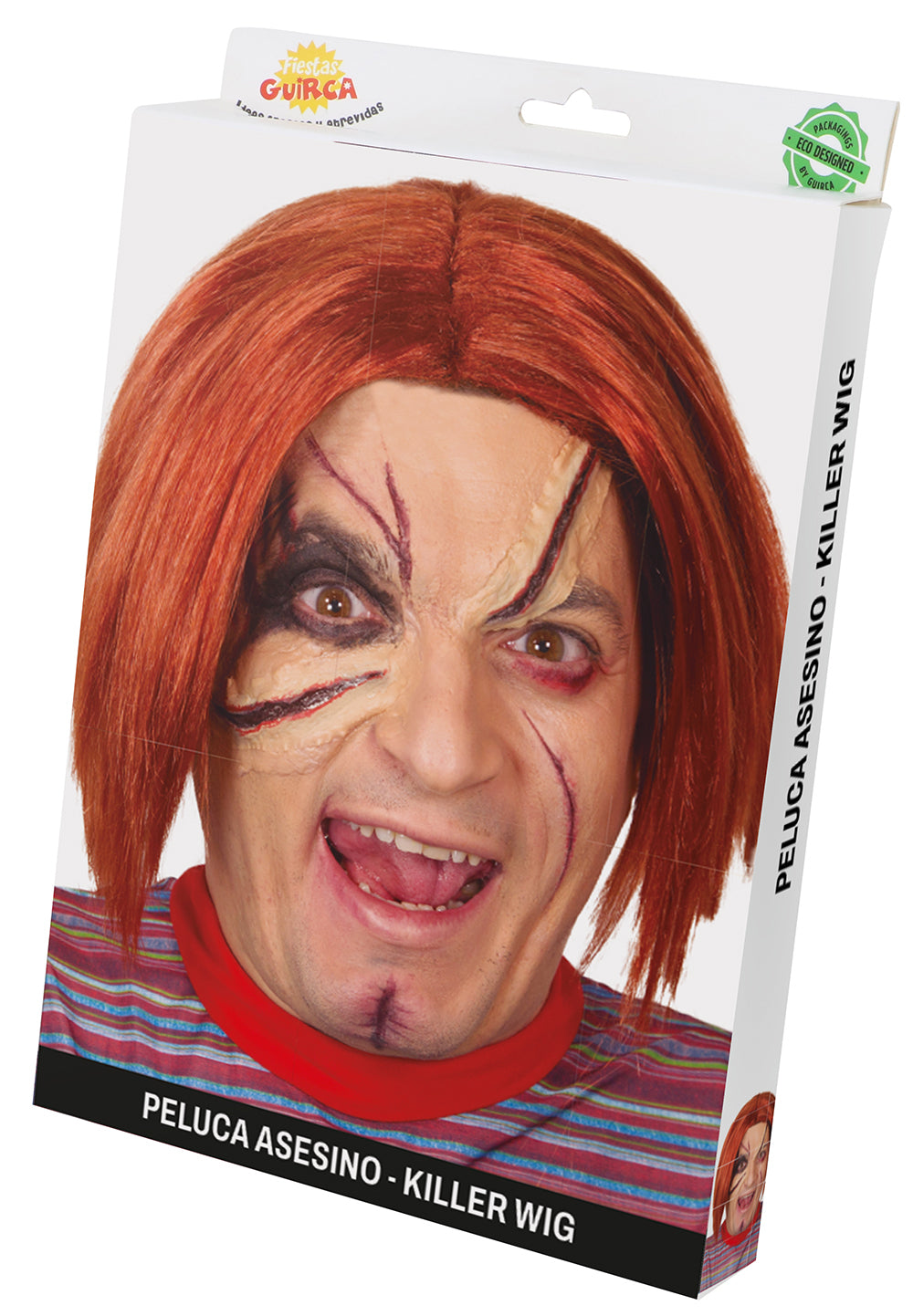 Herren perücke mörderpuppe
