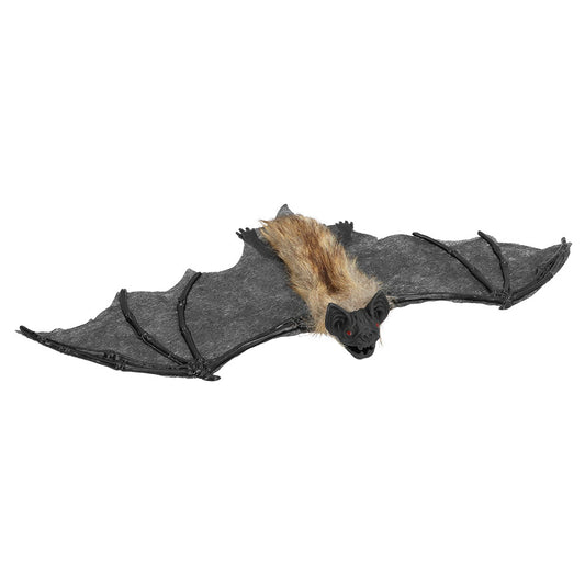 Haarige Fledermaus-Deko, 40x14 cm