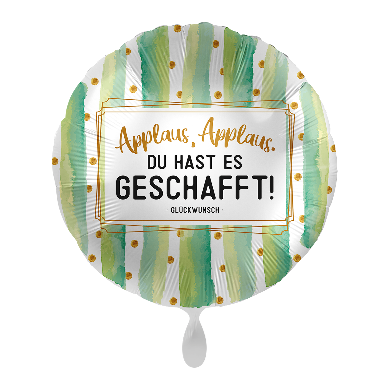 Folienballon – Du hast es geschafft! Ø 45 cm
