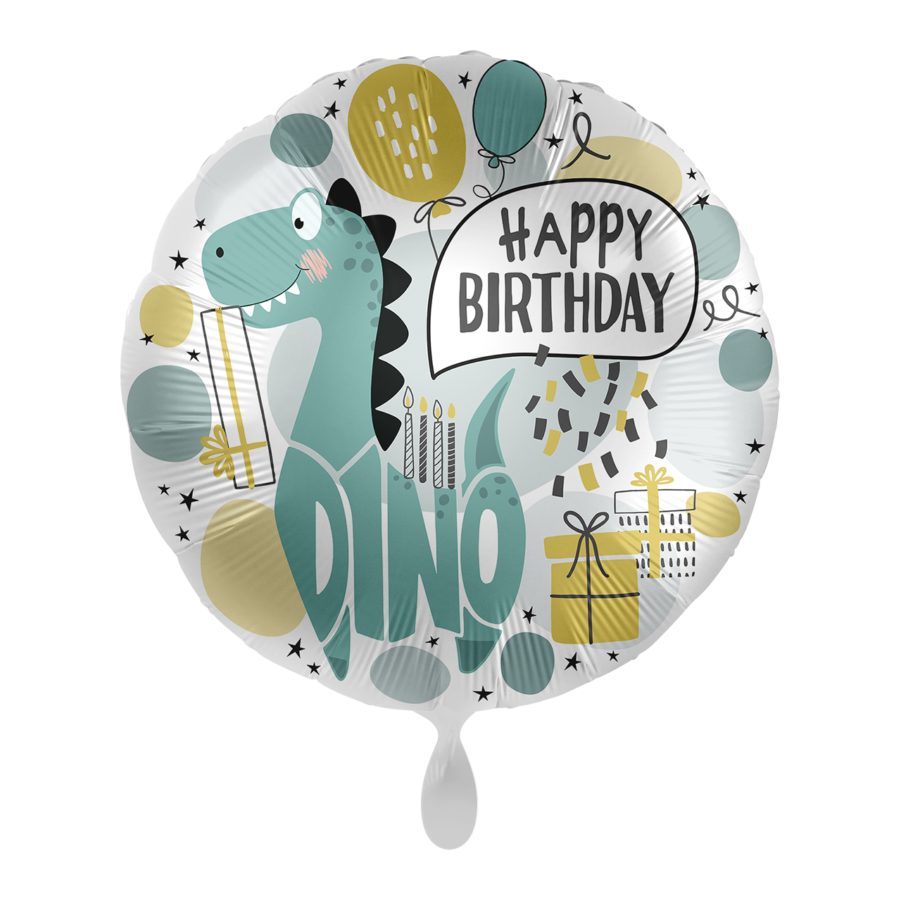 Ballon – Cool Dino Party Folienballon Ø 45 cm