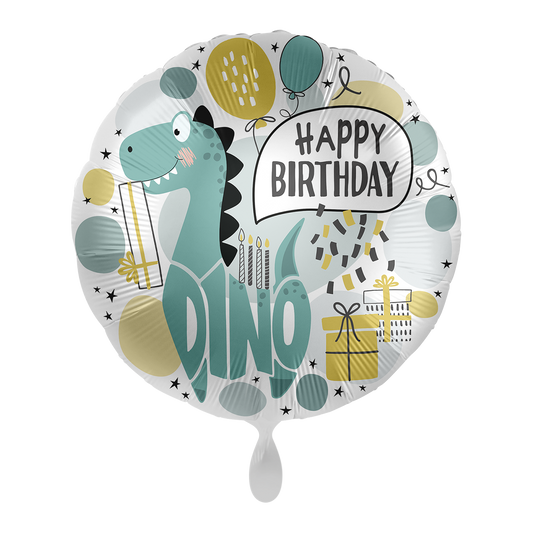 Ballon – Cool Dino Party Folienballon Ø 45 cm