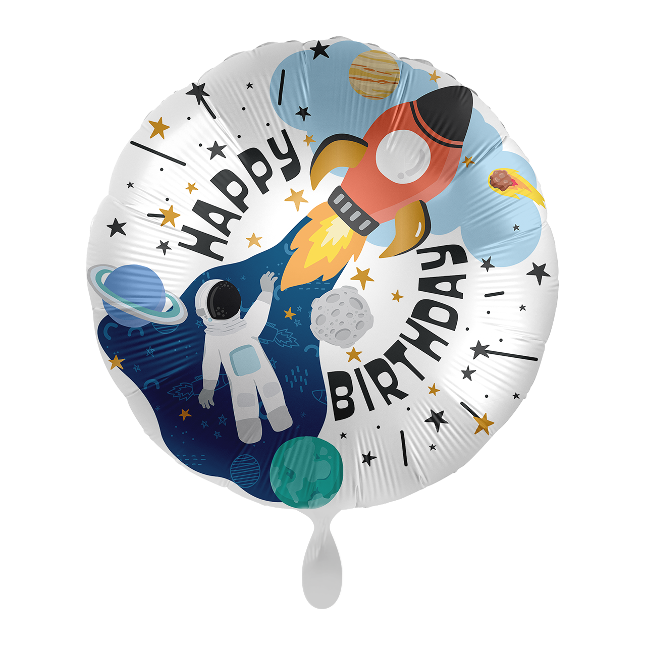 Folienballon – Geburtstag Outer Space Ø 45 cm