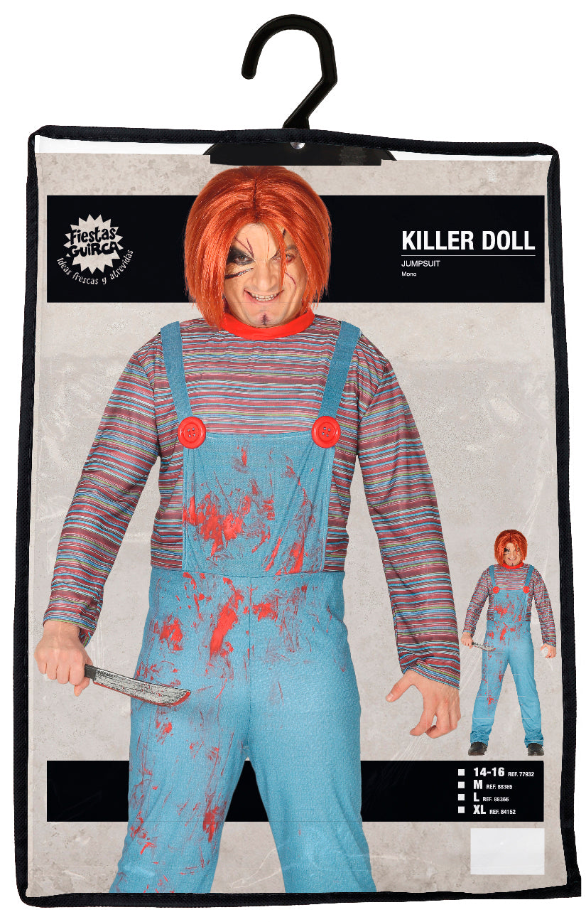 Killer Puppe Kostüm – Horror Verkleidung für Halloween