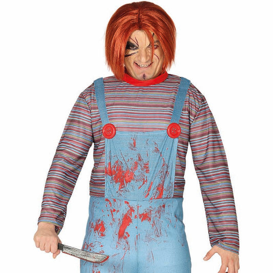 Killer Puppe Kostüm Herren – Horror Verkleidung für Halloween