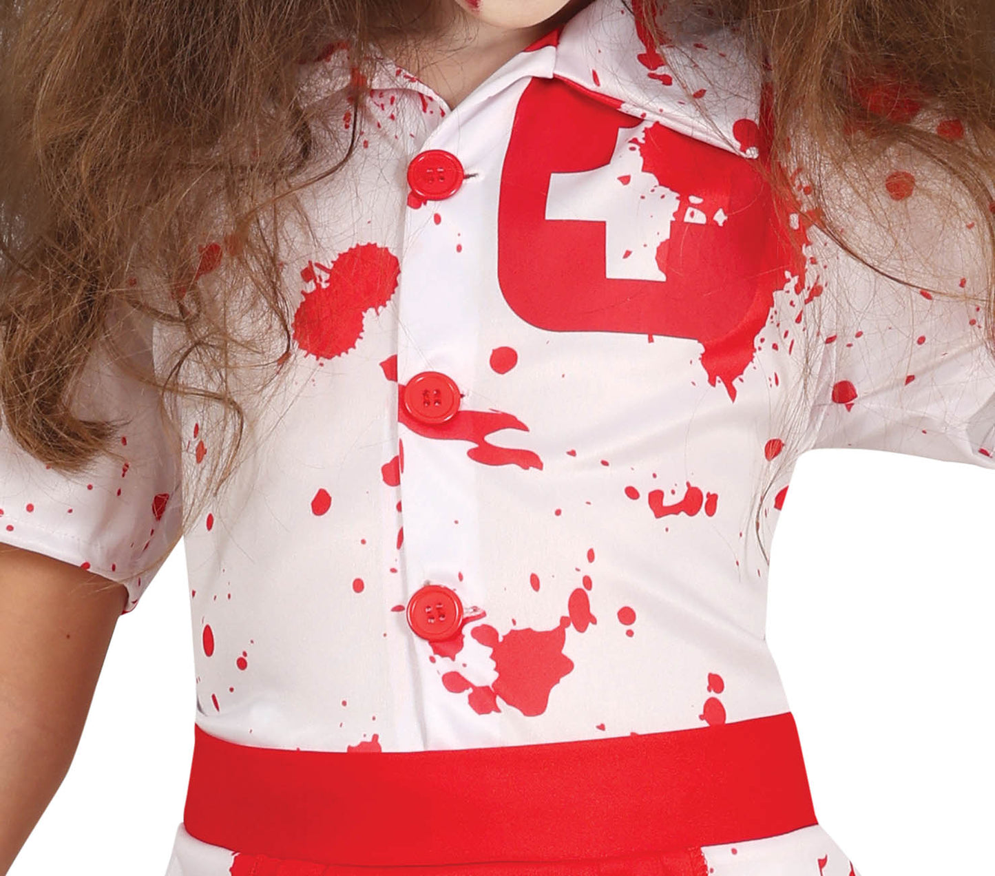 Zombie Krankenschwester Kostüm für Kinder – Gruseliges Halloween-Outfit